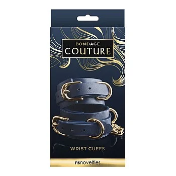 Bondage Couture Wrist Cuff - Blauw