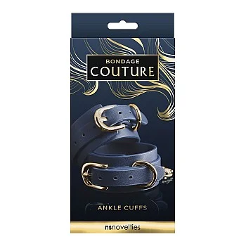 Bondage Couture Ankle Cuff - Blauw