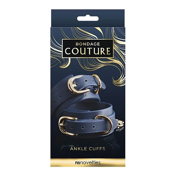 Bondage Couture Ankle Cuff - Blauw van het merk Bondage Couture - Boeien - online kopen bij Masculum.nl. De discrete online seks-toys en erotisch heren ondergoed winkel voor gay & hetero mannen.