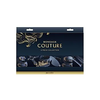 Bondage Couture 6 Piece Kit - Blauw