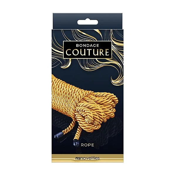 Bondage Couture Rope 7.5 Meter - Goud van het merk Bondage Couture - Bondage Touwen - online bestellen bij Masculum.nl. De discrete online seks-toys en erotisch heren ondergoed winkel voor gay & hetero mannen.