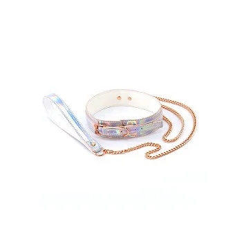Cosmo Bondage Collar & Leash - Meerkleurig