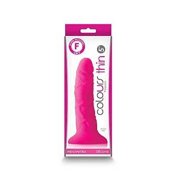 Pleasures Dildo Thin 12,70 cm - Roze