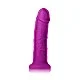 Dual Density Dildo Wide 7 Inch - Paars van het merk Colours - Dildo's - online bestellen bij Masculum.nl. De discrete online seks-toys en erotisch heren ondergoed winkel voor gay & hetero mannen.