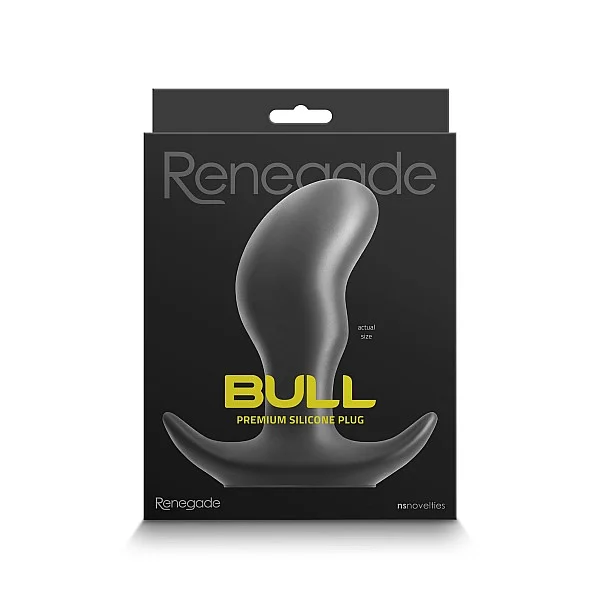 Renegade Bull Small - Zwart van het merk Renegade - Anaal Dildo's - online kopen bij Masculum.nl. De discrete online seks-toys en erotisch heren ondergoed winkel voor gay & hetero mannen.