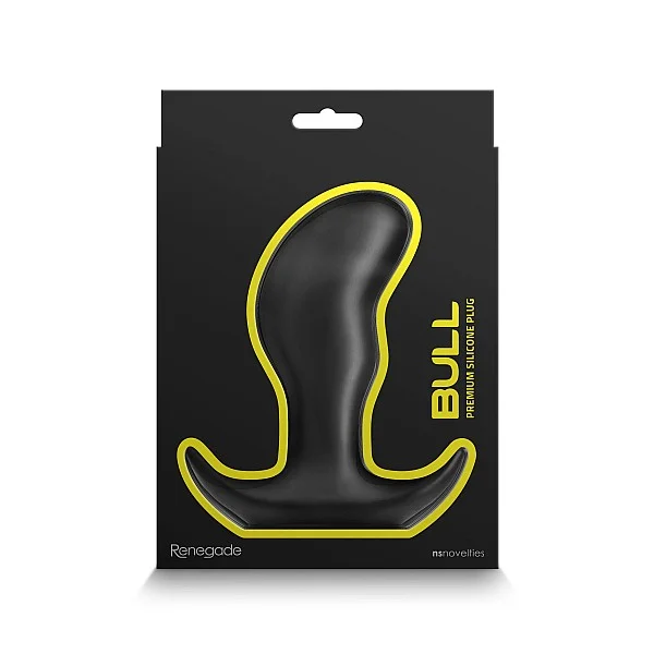 Renegade Bull Small - Zwart van het merk Renegade - Anaal Dildo's - online kopen bij Masculum.nl. De discrete online seks-toys en erotisch heren ondergoed winkel voor gay & hetero mannen.