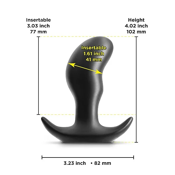 Renegade Bull Small - Zwart van het merk Renegade - Anaal Dildo's - online kopen bij Masculum.nl. De discrete online seks-toys en erotisch heren ondergoed winkel voor gay & hetero mannen.