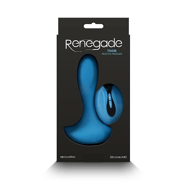 Renegade Thor - Blauw van het merk Renegade - Buttplugs - online kopen bij Masculum.nl. De discrete online seks-toys en erotisch heren ondergoed winkel voor gay & hetero mannen.