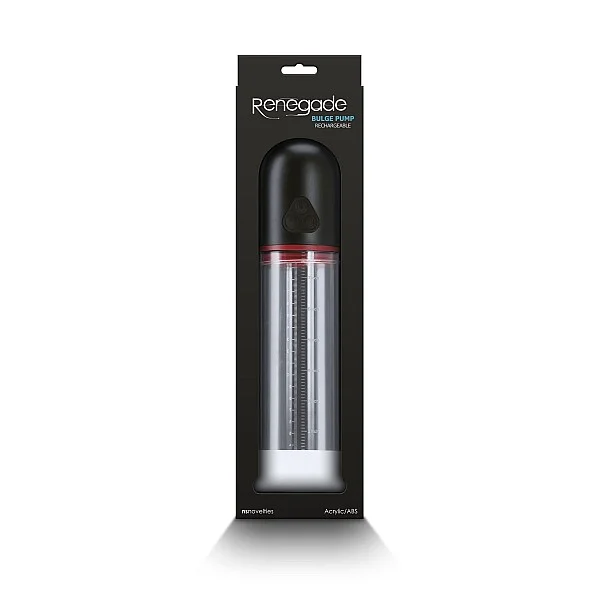 Renegade Bulge - Zwart van het merk Renegade - Penispompen - online kopen bij Masculum.nl. De discrete online seks-toys en erotisch heren ondergoed winkel voor gay & hetero mannen.