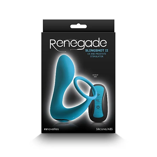 Renegade Slingshot II - Blauw van het merk Renegade - Anaal Dildo's - online bestellen bij Masculum.nl. De discrete online seks-toys en erotisch heren ondergoed winkel voor gay & hetero mannen.