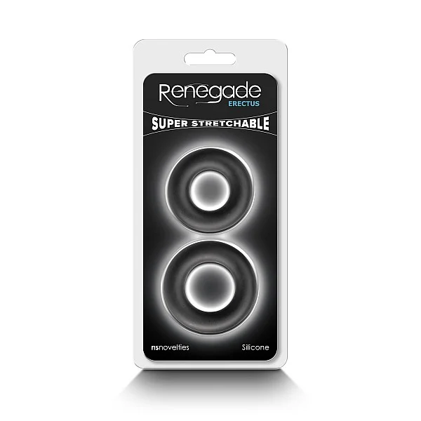 Renegade Erectus - Zwart van het merk Renegade - Cockringen - online bestellen bij Masculum.nl. De discrete online seks-toys en erotisch heren ondergoed winkel voor gay & hetero mannen.