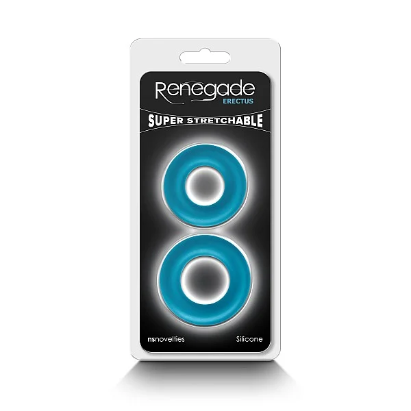 Renegade Erectus - Blauw van het merk Renegade - Cockringen - online kopen bij Masculum.nl. De discrete online seks-toys en erotisch heren ondergoed winkel voor gay & hetero mannen.