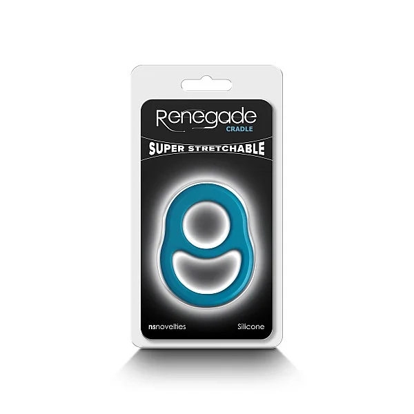 Renegade Cradle - Blauw van het merk Renegade - Cockringen - online bestellen bij Masculum.nl. De discrete online seks-toys en erotisch heren ondergoed winkel voor gay & hetero mannen.