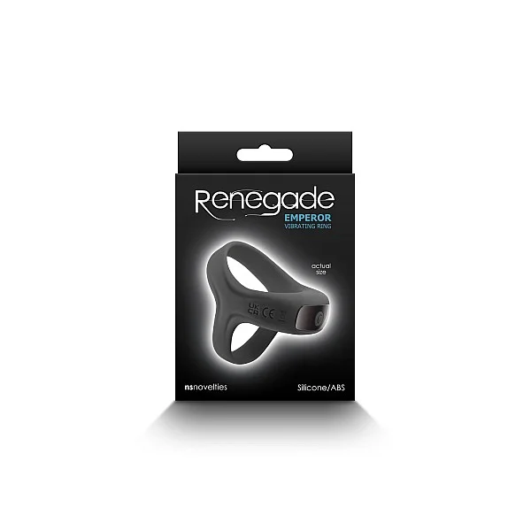 Renegade Emperor - Zwart van het merk Renegade - Cockringen - online kopen bij Masculum.nl. De discrete online seks-toys en erotisch heren ondergoed winkel voor gay & hetero mannen.