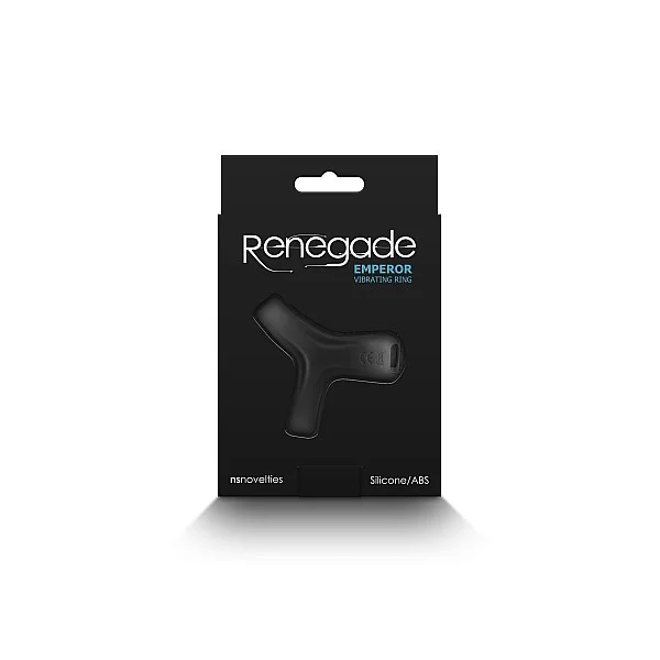 Renegade Emperor - Zwart van het merk Renegade - Cockringen - online kopen bij Masculum.nl. De discrete online seks-toys en erotisch heren ondergoed winkel voor gay & hetero mannen.