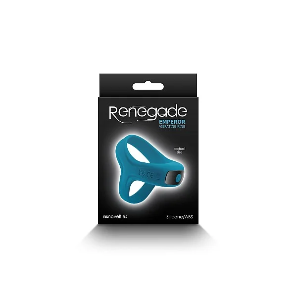 Renegade Emperor - Blauw van het merk Renegade - Cockringen - online kopen bij Masculum.nl. De discrete online seks-toys en erotisch heren ondergoed winkel voor gay & hetero mannen.