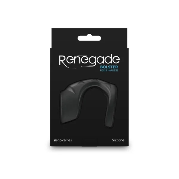 Renegade - Bolster - Penisharnas - Zwart van het merk Renegade - Peniskooien - online kopen bij Masculum.nl. De discrete online seks-toys en erotisch heren ondergoed winkel voor gay & hetero mannen.