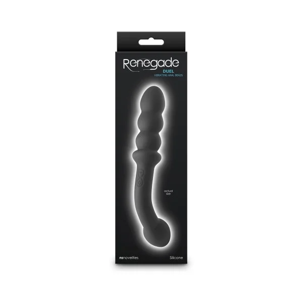 Renegade - Duel - Anaal vibrator - Zwart van het merk Renegade - Prostaat Vibrators - online kopen bij Masculum.nl. De discrete online seks-toys en erotisch heren ondergoed winkel voor gay & hetero mannen.