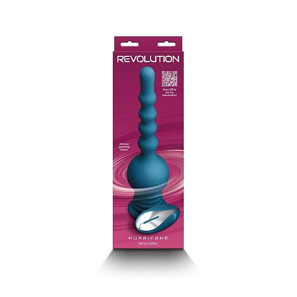 Revolution Hurricane - Blauw van het merk Revolution - Anaal Vibrators - online kopen bij Masculum.nl. De discrete online seks-toys en erotisch heren ondergoed winkel voor gay & hetero mannen.
