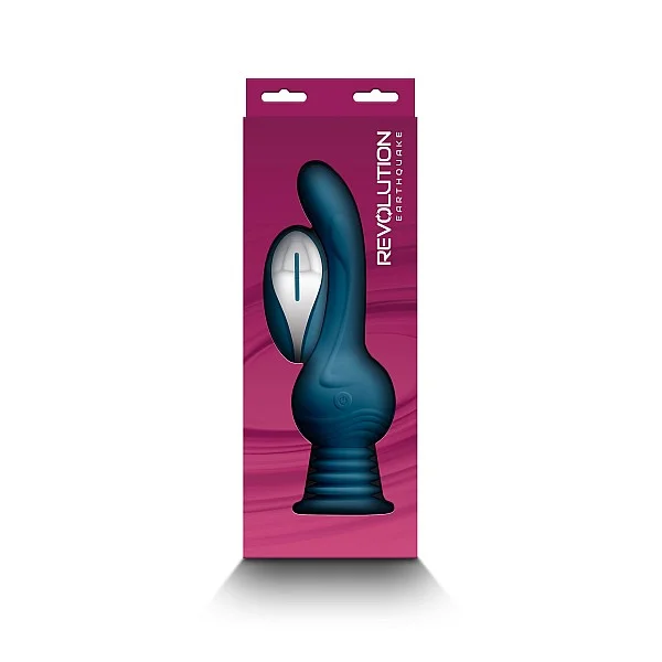 Revolution Earthquake - Blauw van het merk Revolution - Anaal Dildo's - online kopen bij Masculum.nl. De discrete online seks-toys en erotisch heren ondergoed winkel voor gay & hetero mannen.