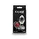 Crystal Desires Red Heart M - Rood van het merk Crystal - Buttplugs - online kopen bij Masculum.nl. De discrete online seks-toys en erotisch heren ondergoed winkel voor gay & hetero mannen.
