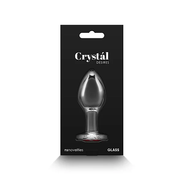 Crystal Desires Red Heart M - Rood van het merk Crystal - Buttplugs - online kopen bij Masculum.nl. De discrete online seks-toys en erotisch heren ondergoed winkel voor gay & hetero mannen.