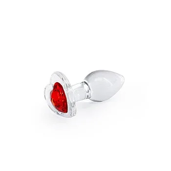 Crystal Desires Red Heart S - Rood