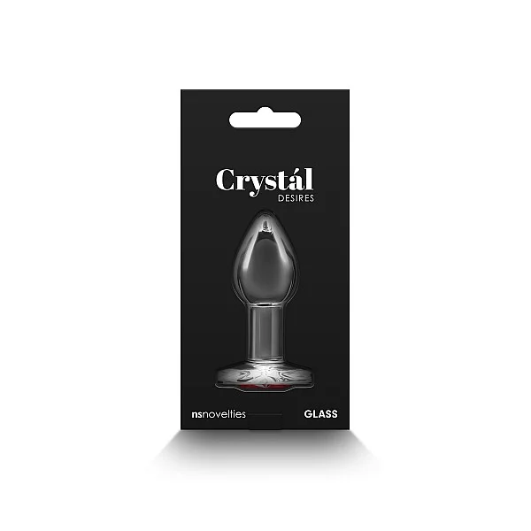 Crystal Desires Red Heart S - Rood van het merk Crystal - Buttplugs - online kopen bij Masculum.nl. De discrete online seks-toys en erotisch heren ondergoed winkel voor gay & hetero mannen.
