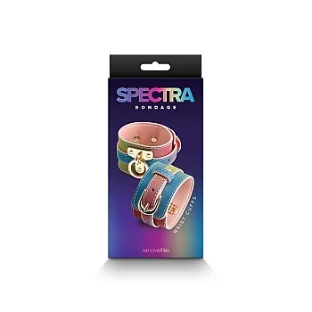 Spectra Bondage Wrist cuff - Regenboog