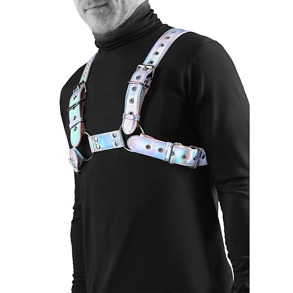 Cosmo Harness Rogue - Meerkleurig van het merk Cosmo - Bondage Harnas - online kopen bij Masculum.nl. De discrete online seks-toys en erotisch heren ondergoed winkel voor gay & hetero mannen.