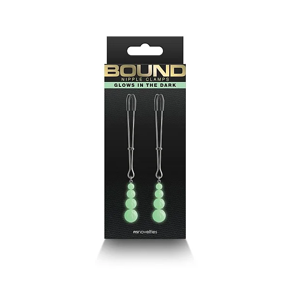 Nipple Clamps G2 - Zwart van het merk Bound - Tepelklemmen - online bestellen bij Masculum.nl. De discrete online seks-toys en erotisch heren ondergoed winkel voor gay & hetero mannen.