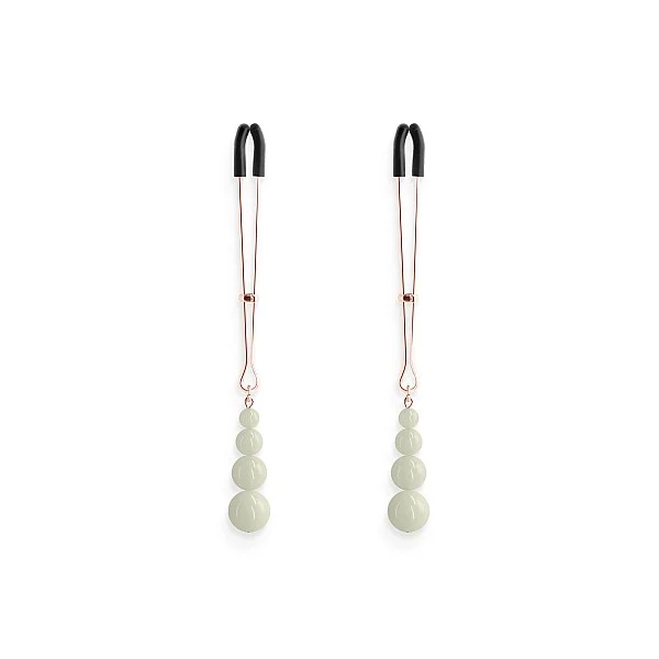 Nipple Clamps G2 - Goud van het merk Bound - Tepelklemmen - online kopen bij Masculum.nl. De discrete online seks-toys en erotisch heren ondergoed winkel voor gay & hetero mannen.