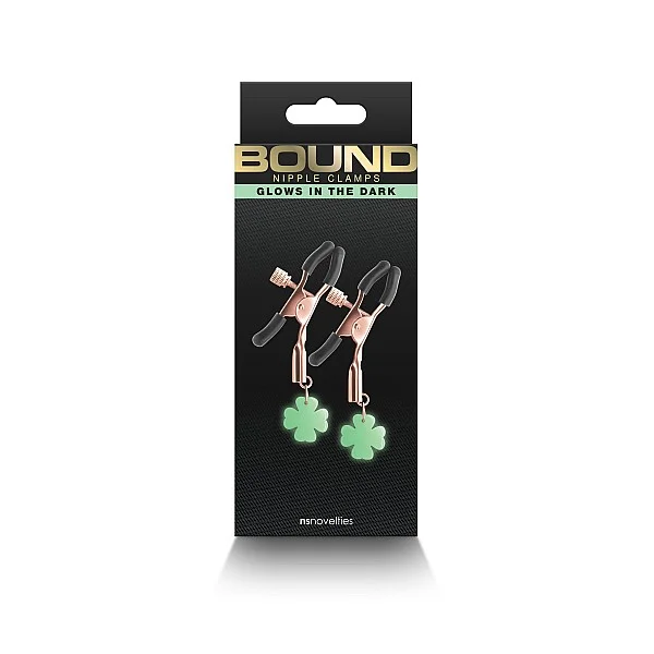 Nipple Clamps G4 - Goud van het merk Bound - Tepelklemmen - online kopen bij Masculum.nl. De discrete online seks-toys en erotisch heren ondergoed winkel voor gay & hetero mannen.