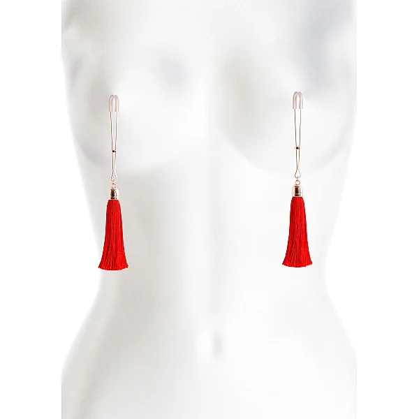 Nipple Clamps T1 - Rood van het merk Bound - Tepelklemmen - online kopen bij Masculum.nl. De discrete online seks-toys en erotisch heren ondergoed winkel voor gay & hetero mannen.