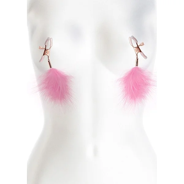 Nipple Clamps F1 - Roze van het merk Bound - Tepelklemmen - online bestellen bij Masculum.nl. De discrete online seks-toys en erotisch heren ondergoed winkel voor gay & hetero mannen.