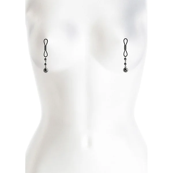 Nipple Clamps D1 - Zwart van het merk Bound - Tepelklemmen - online kopen bij Masculum.nl. De discrete online seks-toys en erotisch heren ondergoed winkel voor gay & hetero mannen.
