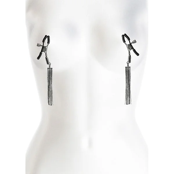 Nipple Clamps D2 - Zwart van het merk Bound - Tepelklemmen - online kopen bij Masculum.nl. De discrete online seks-toys en erotisch heren ondergoed winkel voor gay & hetero mannen.