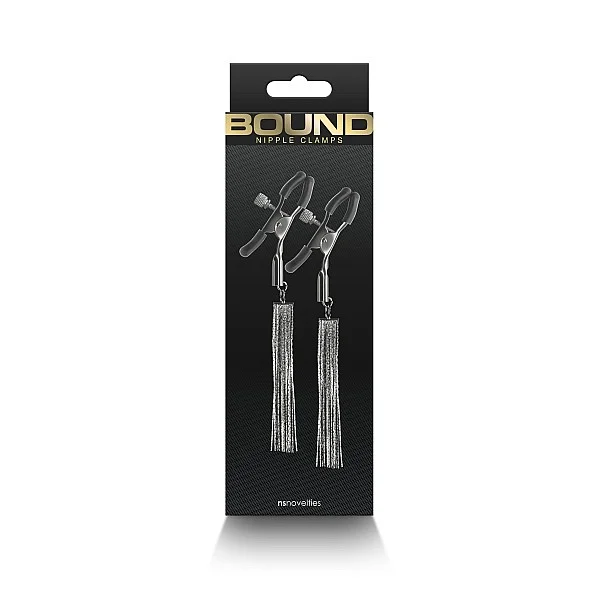 Nipple Clamps D2 - Zwart van het merk Bound - Tepelklemmen - online kopen bij Masculum.nl. De discrete online seks-toys en erotisch heren ondergoed winkel voor gay & hetero mannen.