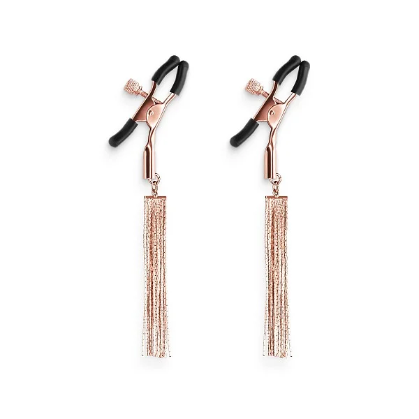 Nipple Clamps D2 - Rose Gold van het merk Bound - Tepelklemmen - online bestellen bij Masculum.nl. De discrete online seks-toys en erotisch heren ondergoed winkel voor gay & hetero mannen.