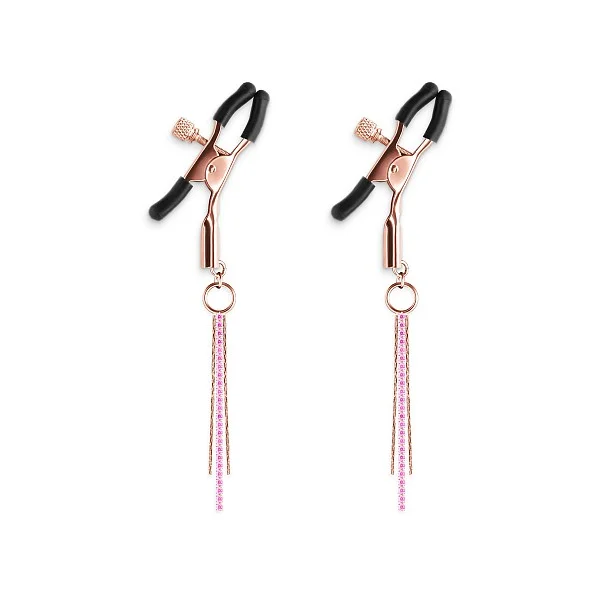 Nipple Clamps D3 - Rose Gold van het merk Bound - Tepelklemmen - online kopen bij Masculum.nl. De discrete online seks-toys en erotisch heren ondergoed winkel voor gay & hetero mannen.
