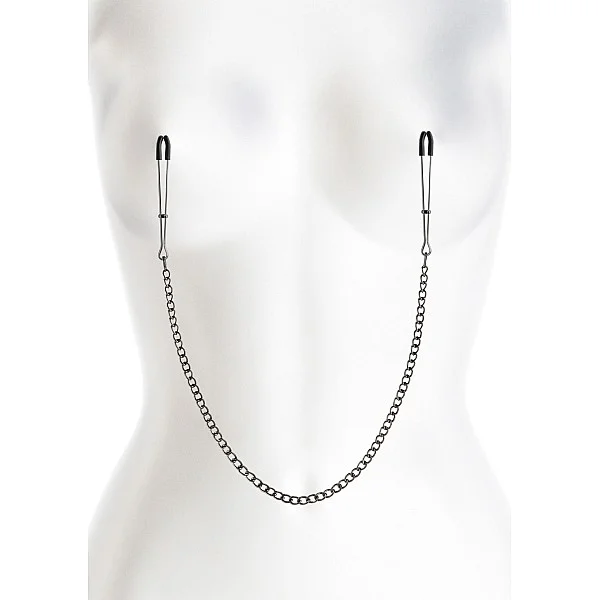 Nipple Clamps DC3 - Zwart van het merk Bound - Tepelklemmen - online kopen bij Masculum.nl. De discrete online seks-toys en erotisch heren ondergoed winkel voor gay & hetero mannen.