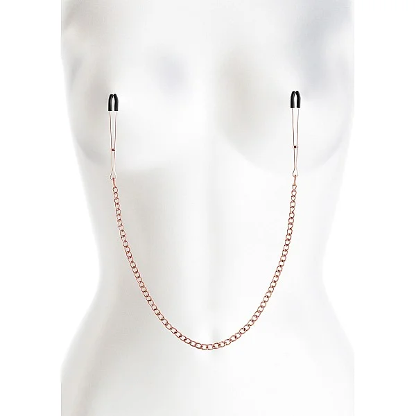 Nipple Clamps DC3 - Rose Gold van het merk Bound - Tepelklemmen - online kopen bij Masculum.nl. De discrete online seks-toys en erotisch heren ondergoed winkel voor gay & hetero mannen.