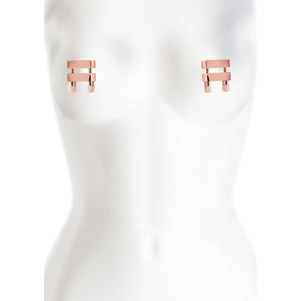 Nipple Clamps V1 - Rose Gold van het merk Bound - Tepelklemmen - online bestellen bij Masculum.nl. De discrete online seks-toys en erotisch heren ondergoed winkel voor gay & hetero mannen.