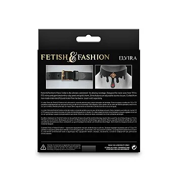 Fetish & Fashion Elvira Collar - Zwart
