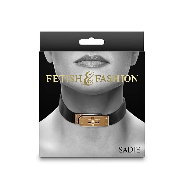 Fetish & Fashion Sadie Collar - Zwart van het merk Fetish & Fashion - BDSM Collars - online kopen bij Masculum.nl. De discrete online seks-toys en erotisch heren ondergoed winkel voor gay & hetero mannen.