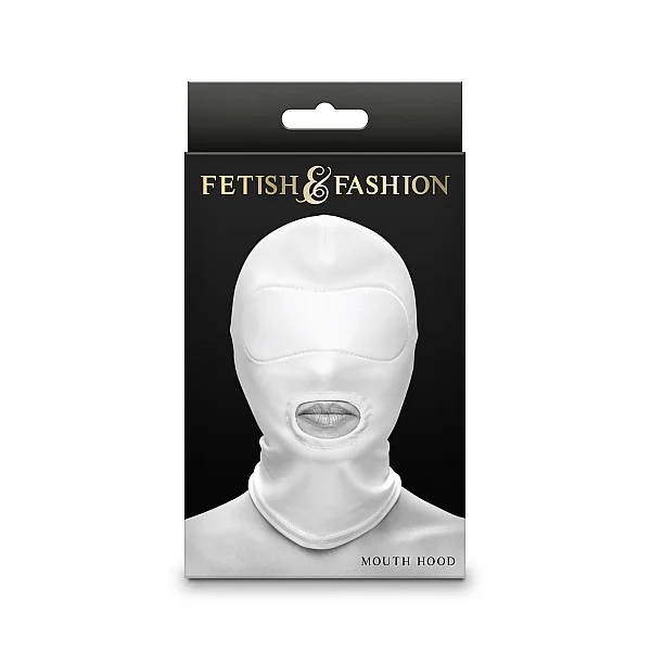 Fetish & Fashion Mouth Hood - Wit van het merk Fetish & Fashion - Bondage Maskers - online kopen bij Masculum.nl. De discrete online seks-toys en erotisch heren ondergoed winkel voor gay & hetero mannen.