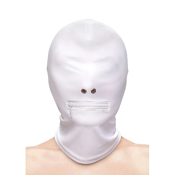 Fetish & Fashion Zippered Mouth Hood - Wit van het merk Fetish & Fashion - Bondage Maskers - online kopen bij Masculum.nl. De discrete online seks-toys en erotisch heren ondergoed winkel voor gay & hetero mannen.