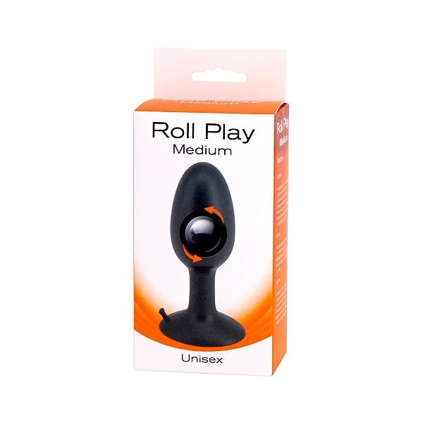 Roll Play Medium - Zwart van het merk Seven Creations - Buttplugs - online kopen bij Masculum.nl. De discrete online seks-toys en erotisch heren ondergoed winkel voor gay & hetero mannen.