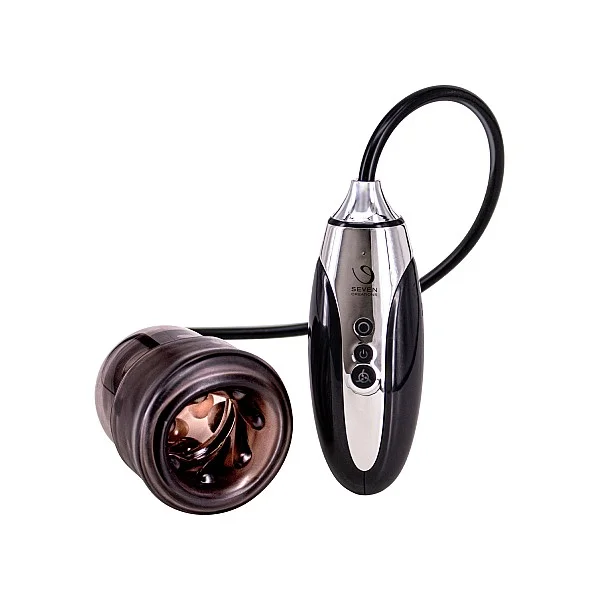 Core Penishead Pump - Zwart van het merk Seven Creations - Penispompen - online kopen bij Masculum.nl. De discrete online seks-toys en erotisch heren ondergoed winkel voor gay & hetero mannen.