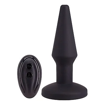 Auto Inflate Anal Plug - Zwart